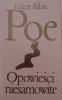 Edgar Allan Poe Opowieści niesamowite